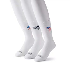 3 Pair Columbia PFG Crew Socks Men's Size 6-12 Fishing Outdoor Hiking USA NEW